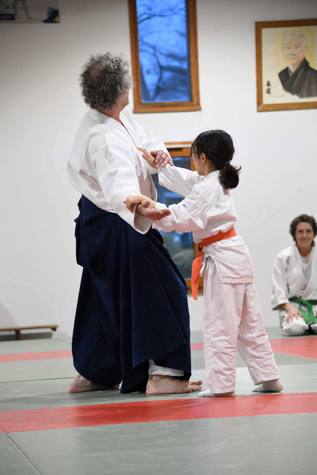 Cours enfant d'aïkido